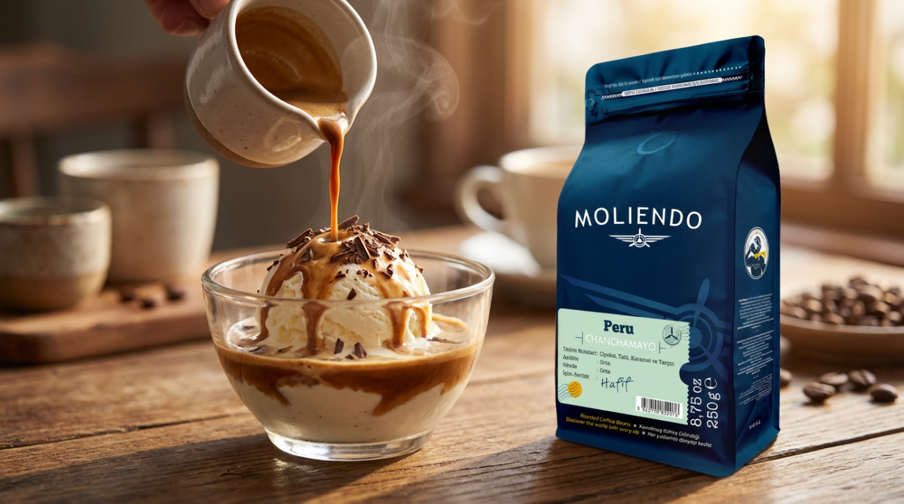 Ev Yapımı Affogato: Espresso ve Dondurma ile İtalyan Lezzeti