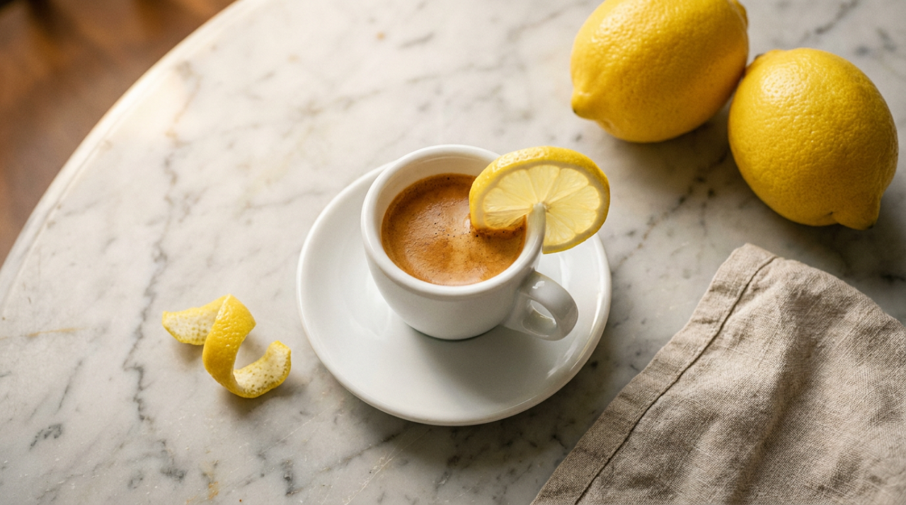 Espresso Romano: Limonlu Kahve Deneyimi ve Evde Hazırlama Rehberi