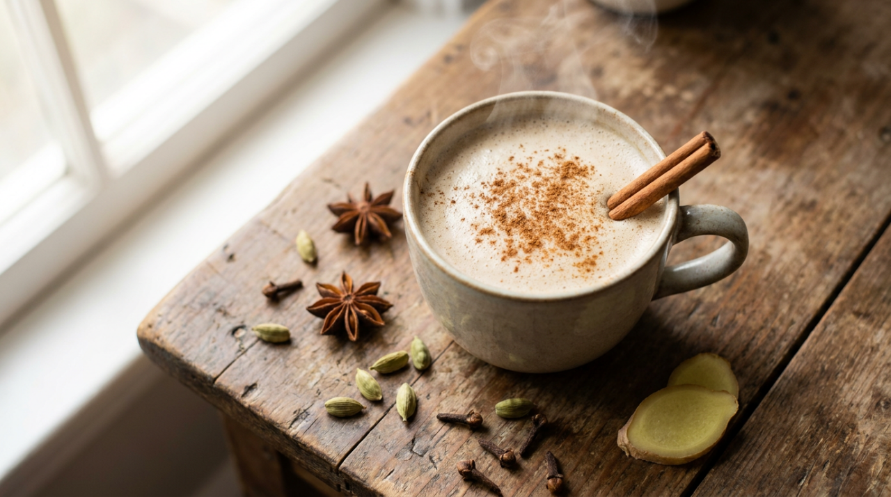 Chai Tea Latte: Baharatlı Lezzet ve Kremsi Doku Bir Arada