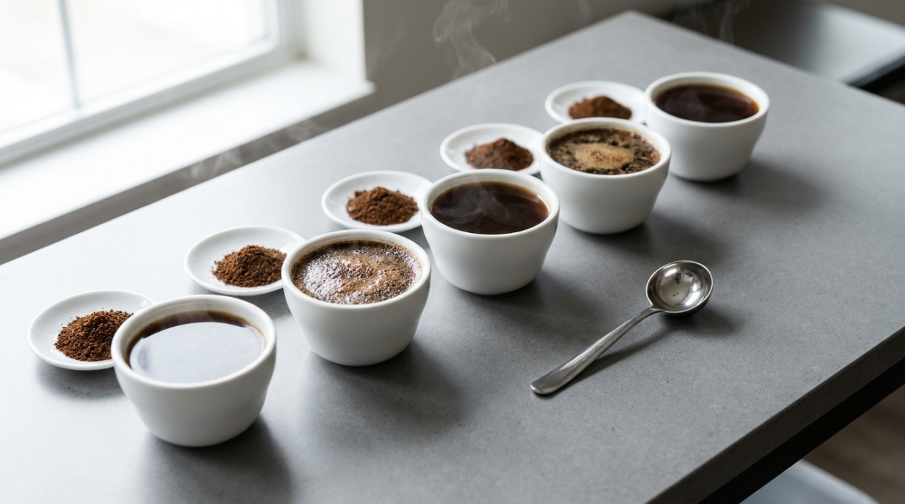 Cupping (Kahve Tadımı) Nedir? Profesyoneller Gibi Kahve Tatma Rehberi