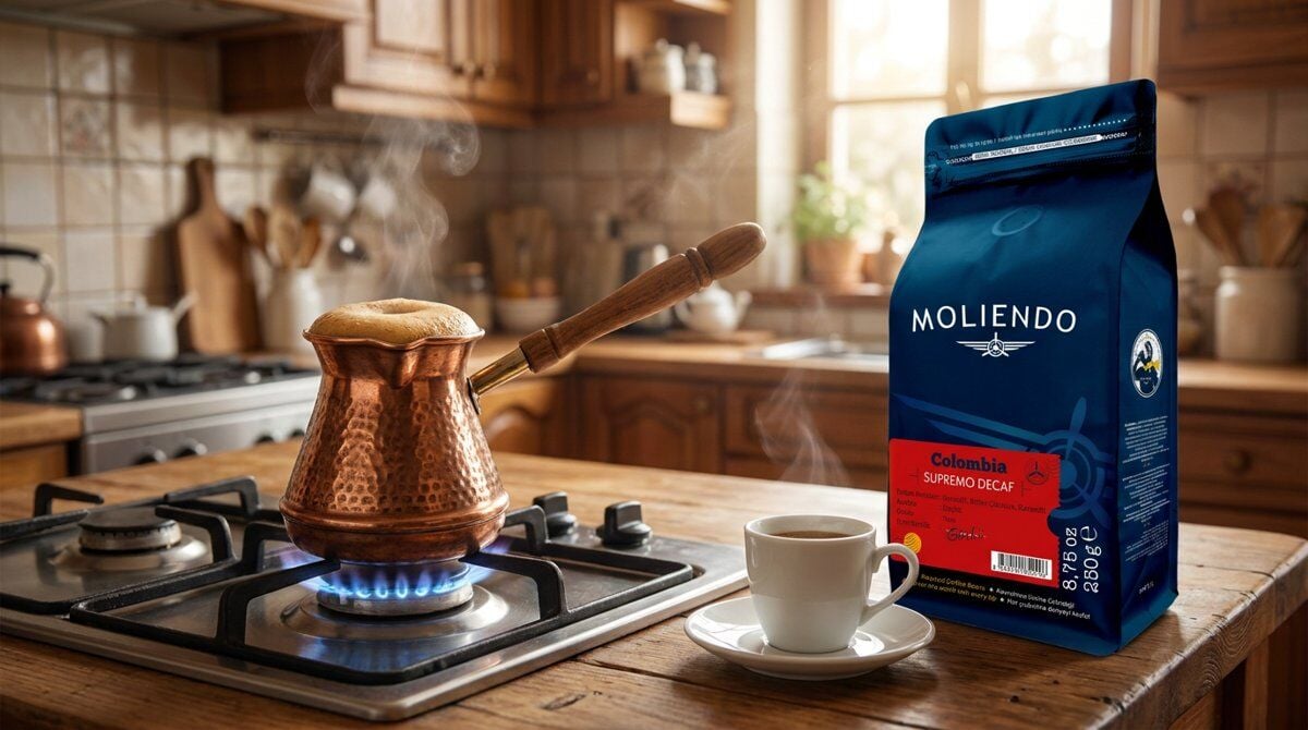 Kafeinsiz Türk Kahvesi Var mı? Cezvede Decaf Demleme Rehberi