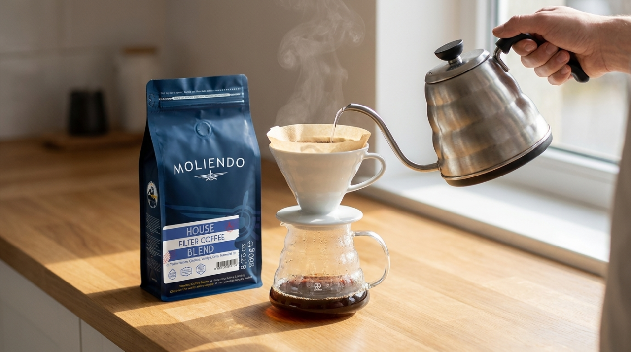 V60 Dripper ile Pour Over Kahve Nasıl Demlenir ?