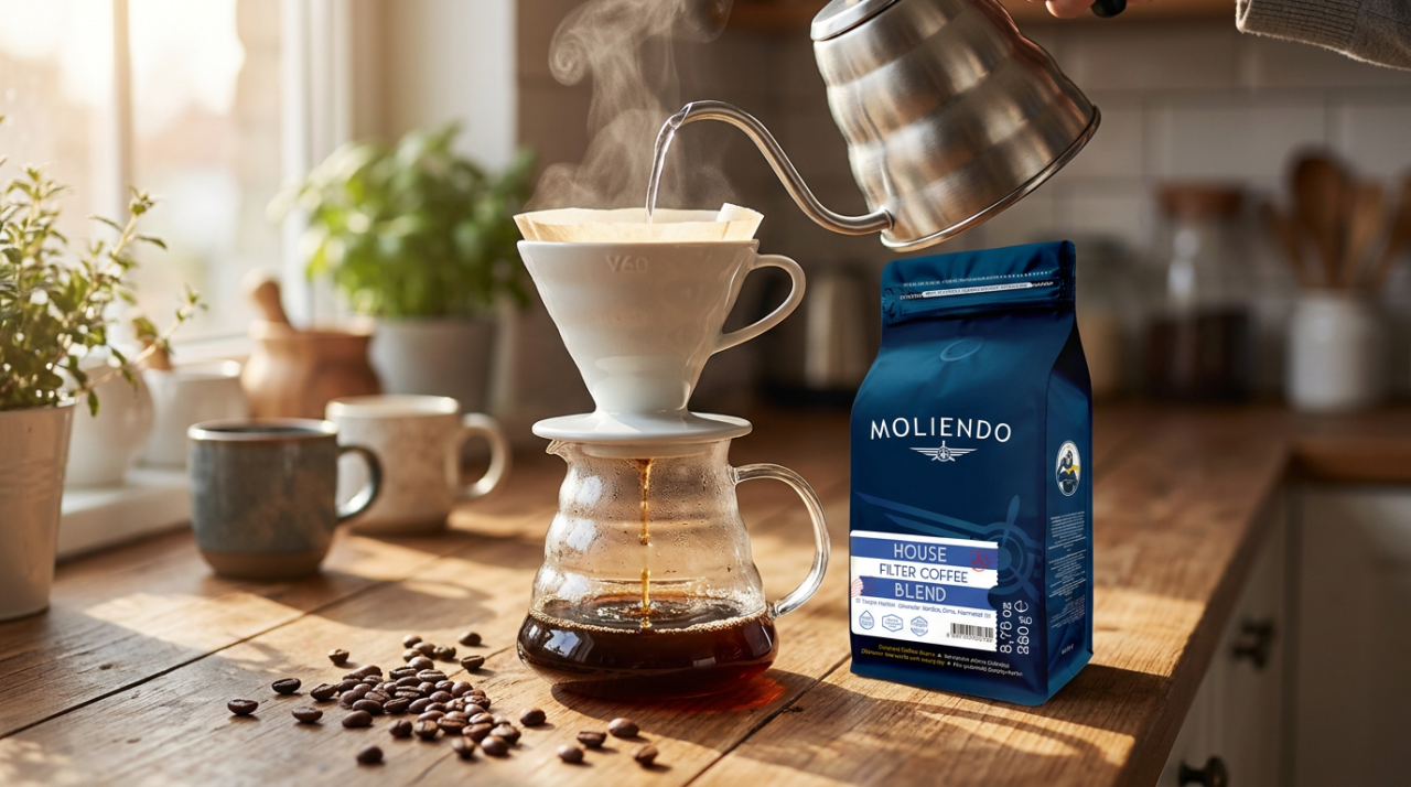 V60 Kahve Nedir? Temiz ve Berrak Bir Deneyim için Demleme Yöntemi