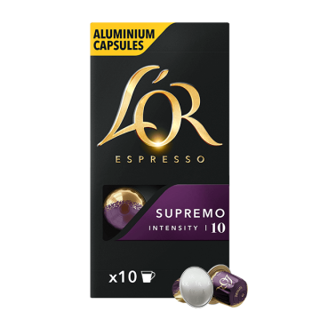 L'OR Kapsül Kahve Supremo (10 x Nespresso Uyumlu Kapsül)