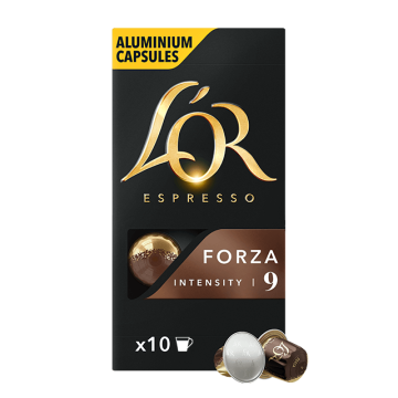L'OR Kapsül Kahve Forza (10 x Nespresso Uyumlu Kapsül)