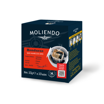 Moliendo Honduras San Marcos SHG Pratik Filtre Kahve 10x10 g