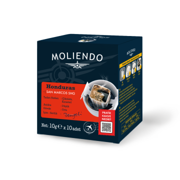Moliendo Honduras San Marcos SHG Pratik Filtre Kahve 10x10 g