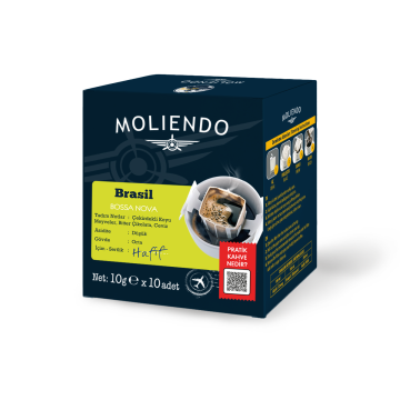 Moliendo Brasil Bossa Nova Pratik Filtre Kahve 10x10 g