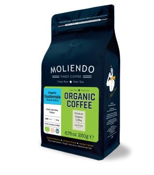 Moliendo Organic Guatemala SHB (Çekirdek) Yöresel Kahve 250 g