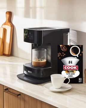 COOK Premium Filtre Kahve Kağıdı - Ebat 4