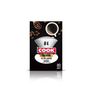 COOK Premium Filtre Kahve Kağıdı - Ebat 4