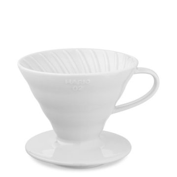 Hario V60 01 Dripper Beyaz Seramik