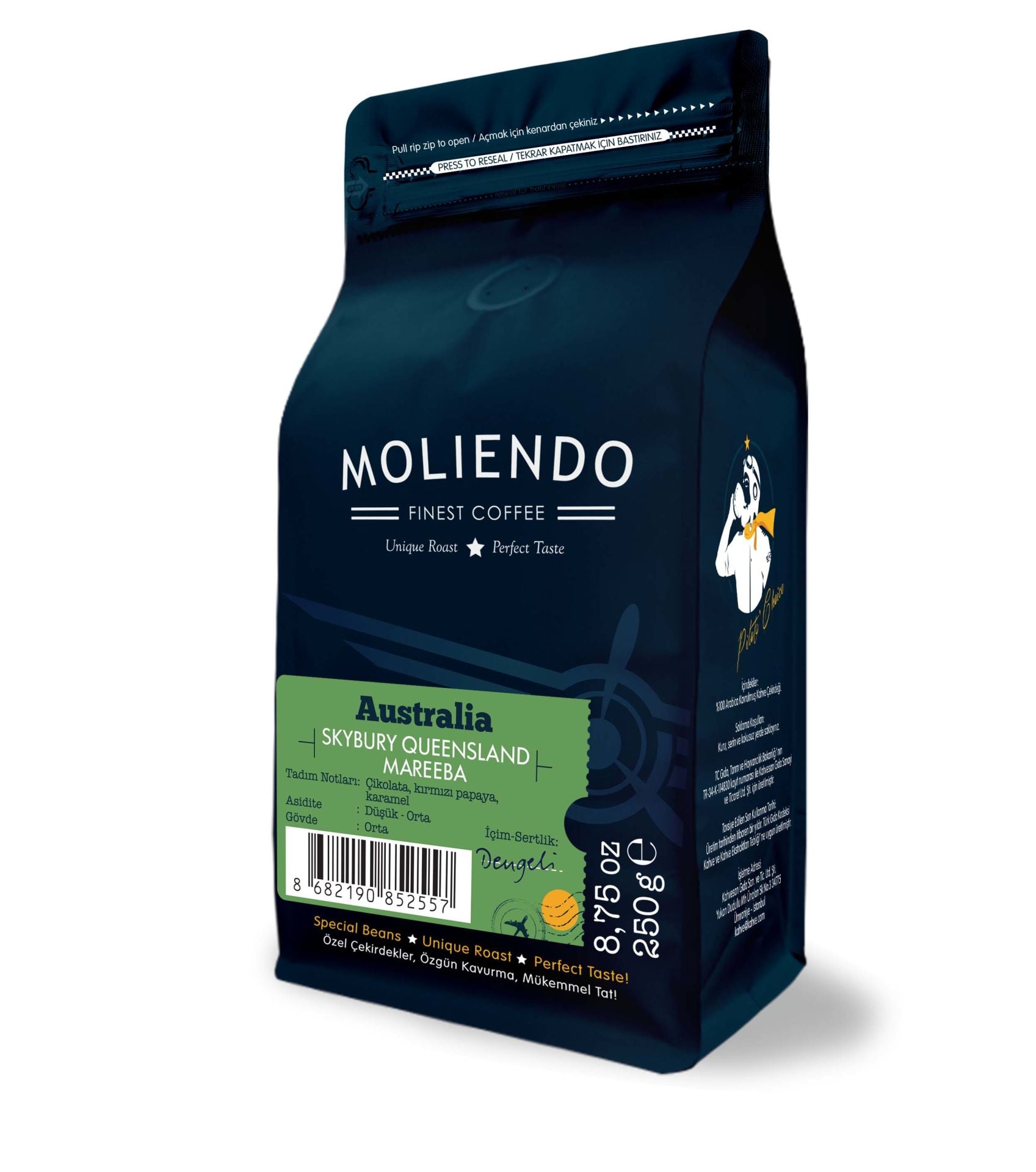 Moliendo Australia Skybury Yöresel Kahve