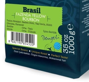 Moliendo Brasil Fazenda Yellow Bourbon Yöresel Kahve 250 gr.