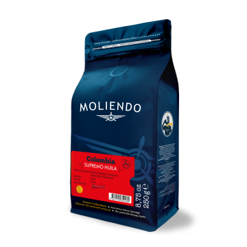 Moliendo Colombia Supremo Huila Yöresel Kahve