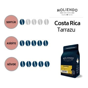 Moliendo Costa Rica Tarrazu Yöresel Kahve 250 gr.