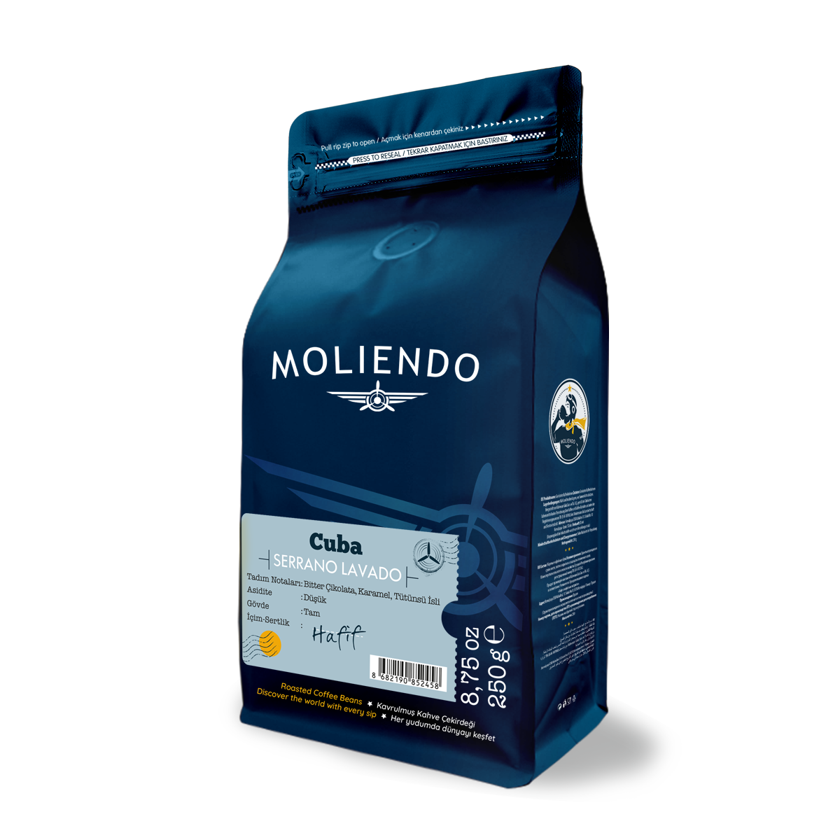Moliendo Cuba Serrano Lavado Yöresel Kahve