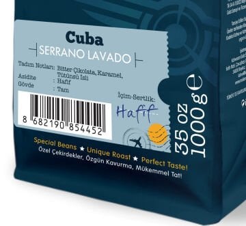 Moliendo Cuba Serrano Lavado Yöresel Kahve 250 gr.