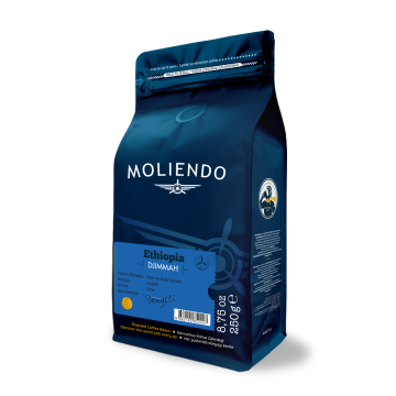 Moliendo Ethiopia Djimmah Yöresel Kahve