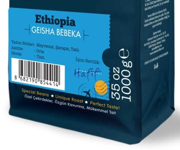 Moliendo Ethiopia Geisha Bebeka Yöresel Kahve 250 gr.