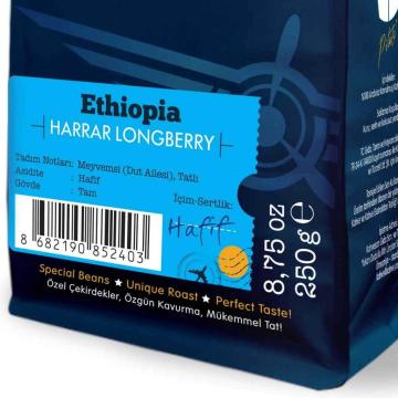 Moliendo Ethiopia Harrar Yöresel Kahve