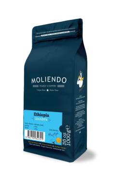 Moliendo Ethiopia Lem Keffa Yöresel Kahve