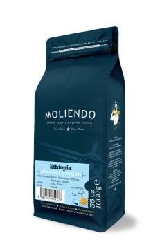 Moliendo Ethiopia Sidamo Gr 2 Yıkanmış Yöresel Kahve 250 gr.