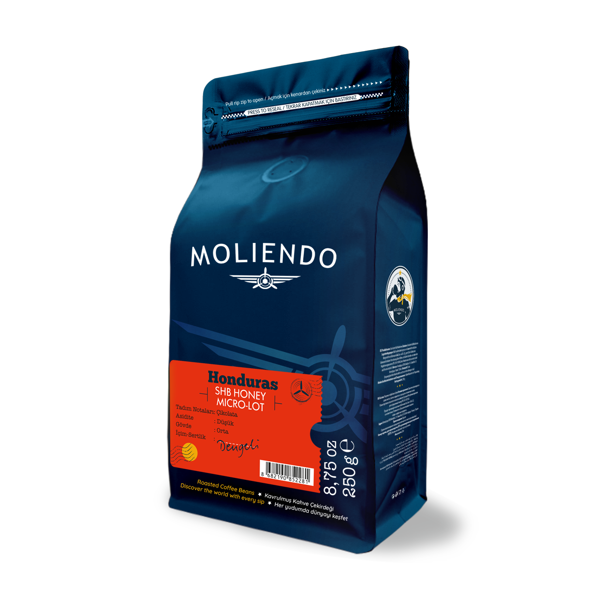 Moliendo Honduras SHB Honey Micro-Lot Yöresel Kahve
