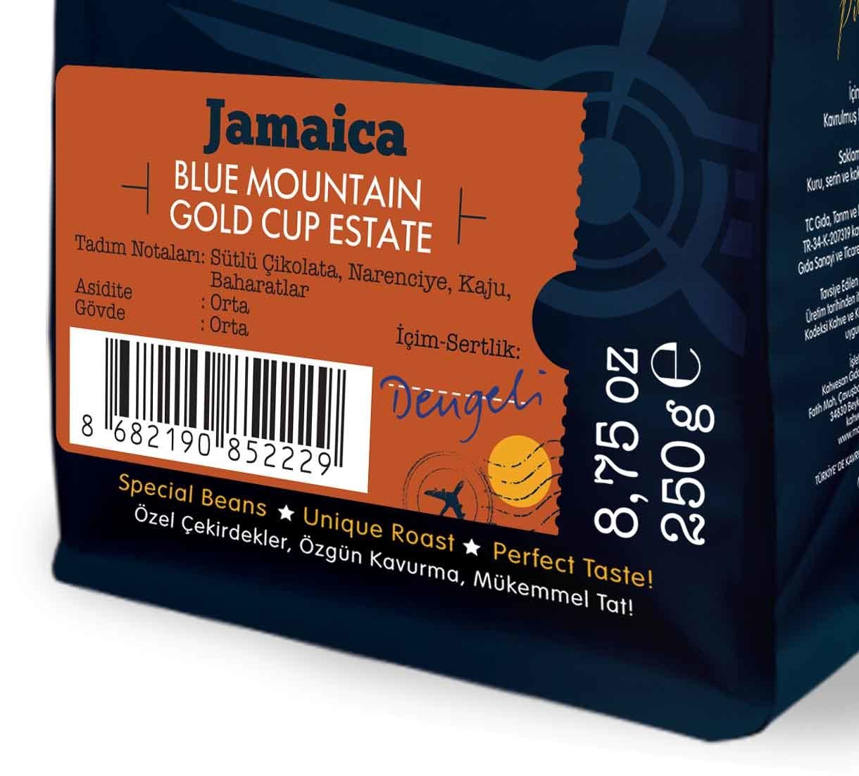 Moliendo Jamaica Blue Mountain Yöresel Kahve