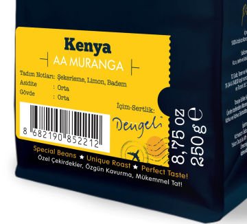 Moliendo Kenya AA Muranga Yöresel Kahve