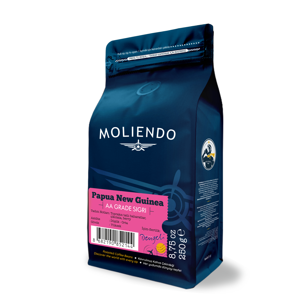 Moliendo Papua New Guinea Sigri AA Yöresel Kahve