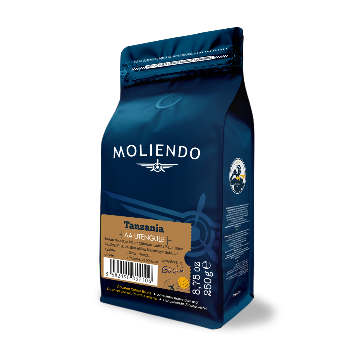 Moliendo Tanzania Utengule AA Yöresel Kahve