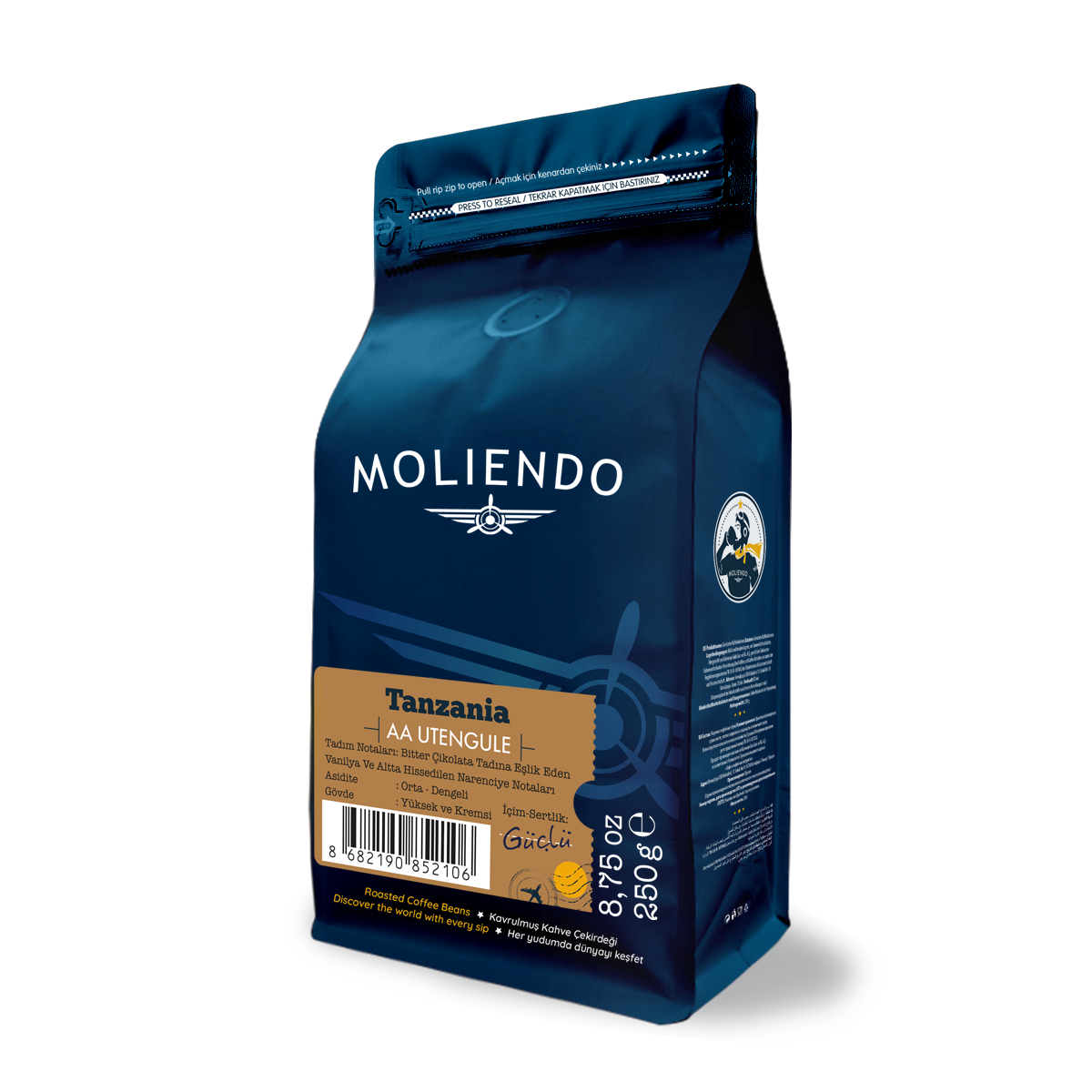 Moliendo Tanzania Utengule AA Yöresel Kahve