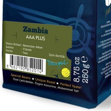Moliendo Zambia AAA Plus Yöresel Kahve 250 gr.