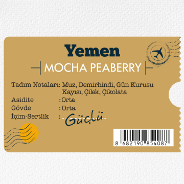 Moliendo Yemen Mocha Yöresel Kahve 1000 gr.