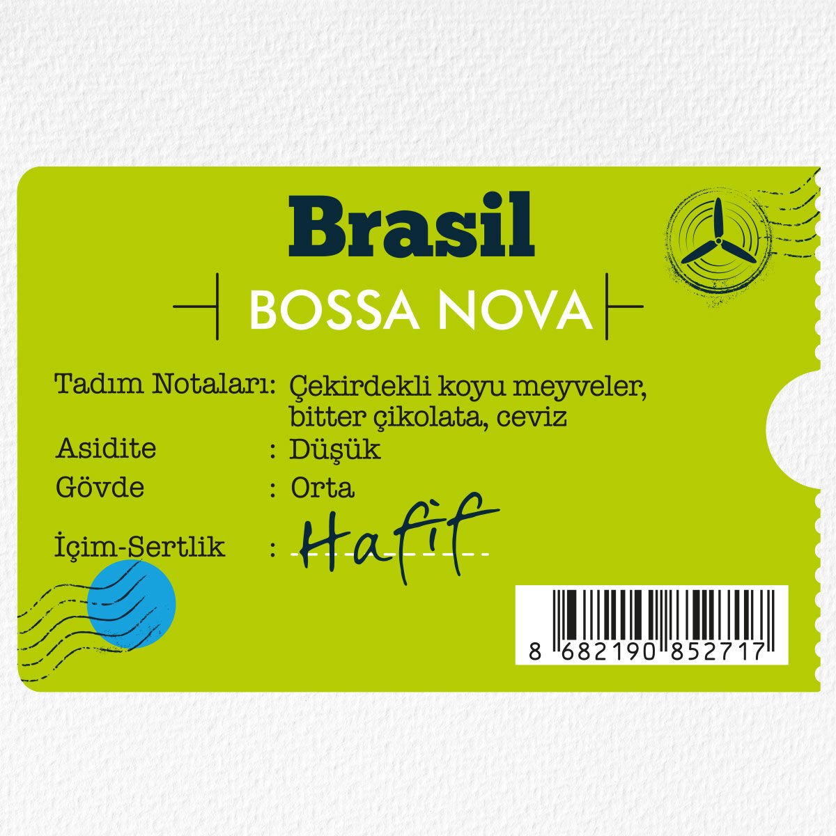 ze maria 10インチ　Bossa Nova ブラジル Moliendo Brasil Bossa Nova Yöresel Kahve 250 gr.