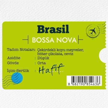 Moliendo Brasil Bossa Nova Yöresel Kahve 1000 gr.