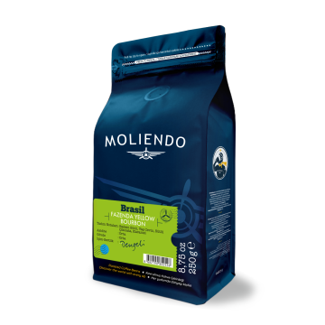 Moliendo Brasil Fazenda Yellow Bourbon Yöresel Kahve 250 gr.