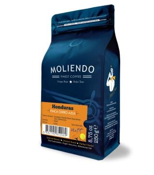 Moliendo Honduras Finca Cerro Azul Yöresel Kahve 250 gr.