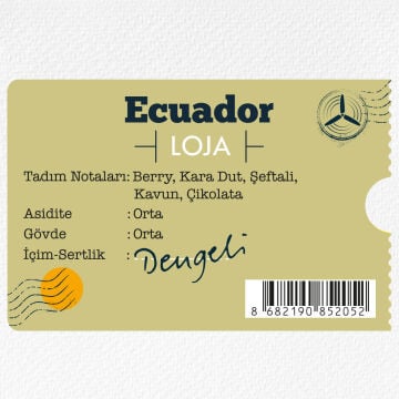 Moliendo Ecuador Loja Yöresel Kahve 250 gr.