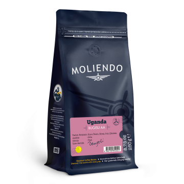 Moliendo Uganda Bugisu AA Yöresel Kahve 250 gr.