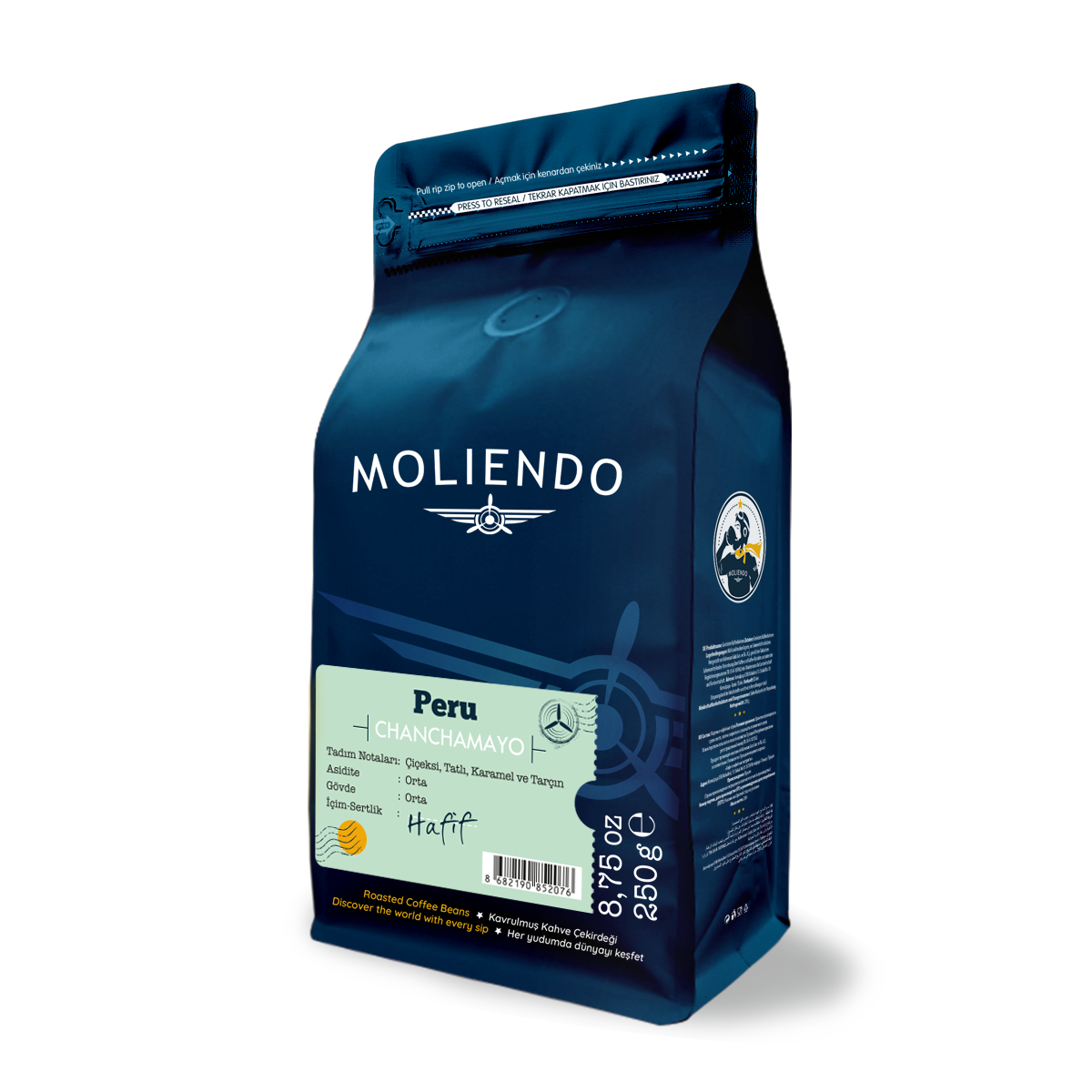Moliendo Peru Chanchamayo Yöresel Kahve