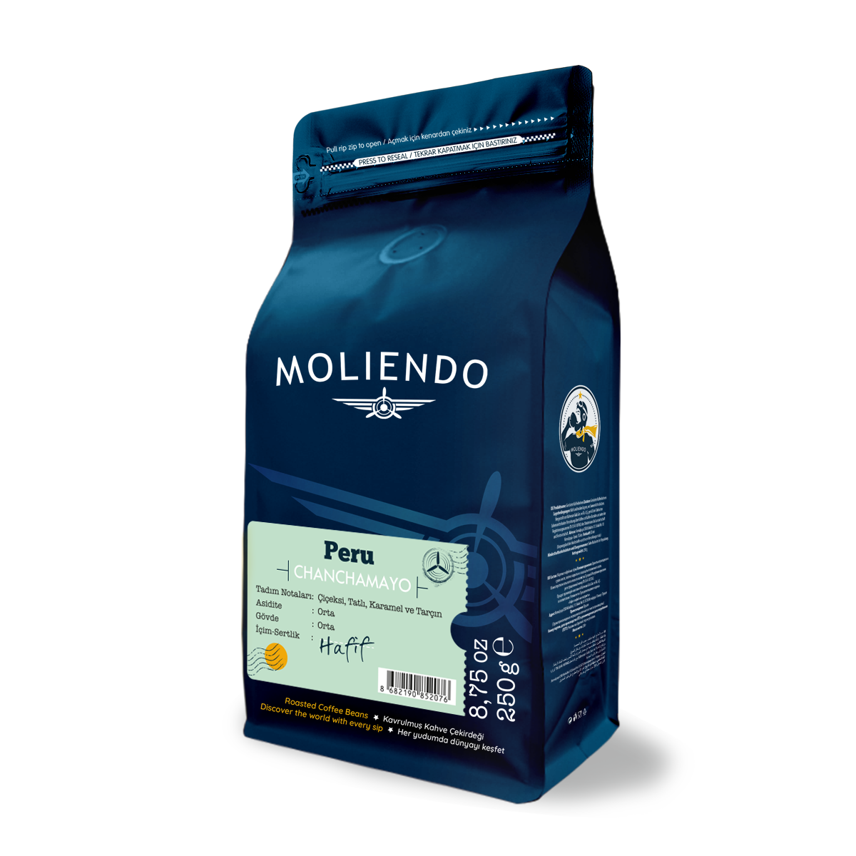 Moliendo Peru Chanchamayo Yöresel Kahve