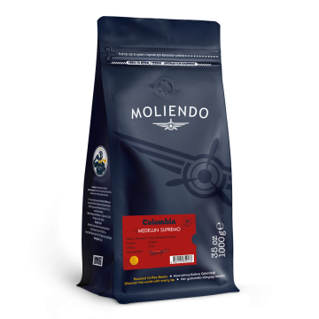 Moliendo Colombia Medellin Supremo Yöresel Kahve 1000 gr.