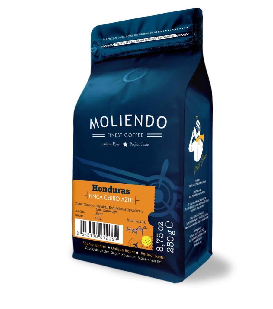 Moliendo Honduras Finca Cerro Azul Yöresel Kahve