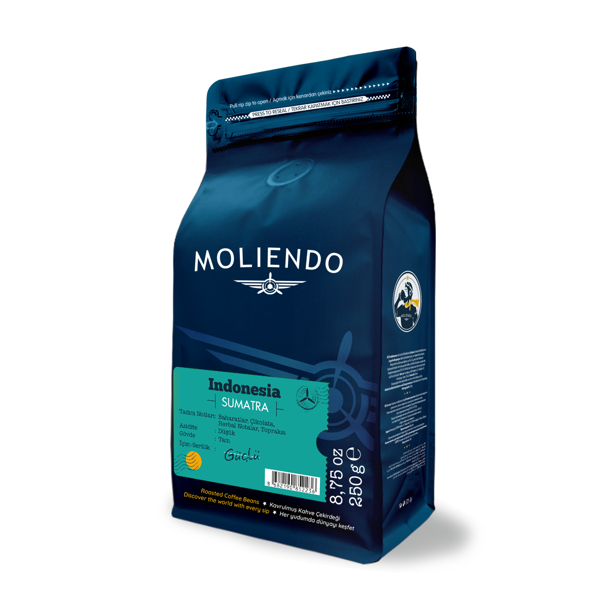 Moliendo Indonesia Sumatra Yöresel Kahve 250 gr.