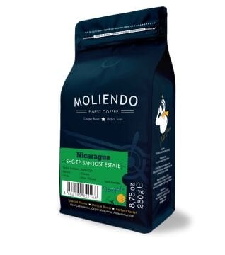 Moliendo Nicaragua SHG EP San Jose Estate Yöresel Kahve 250 gr.