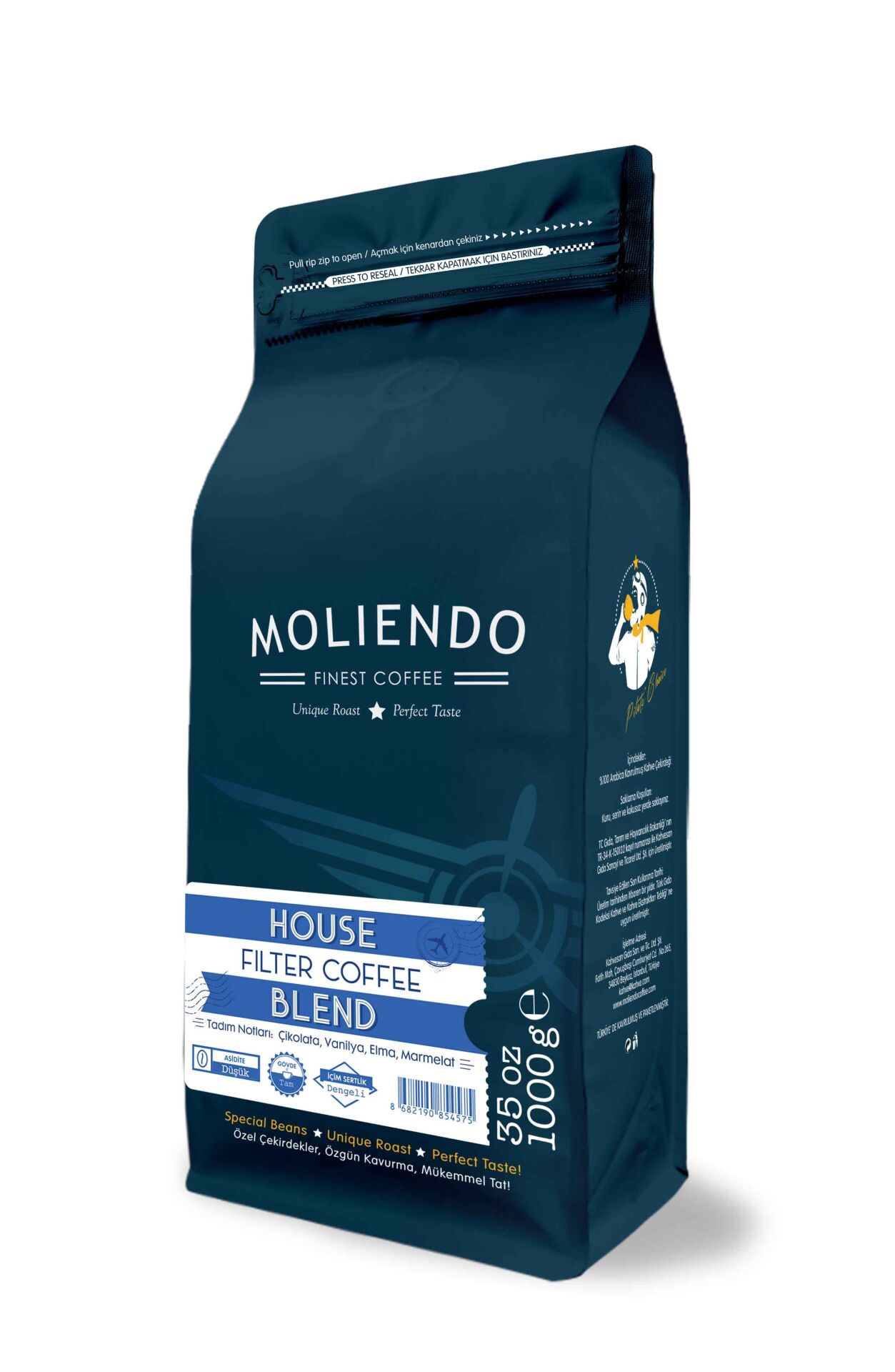 Moliendo House Blend Filtre Kahve 1000 gr.