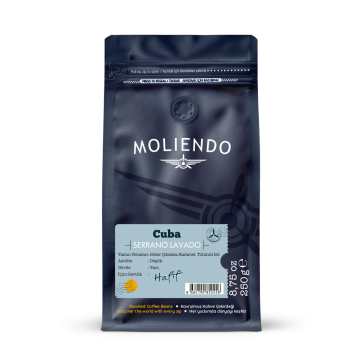 Moliendo Cuba Serrano Lavado Yöresel Kahve 250 gr.