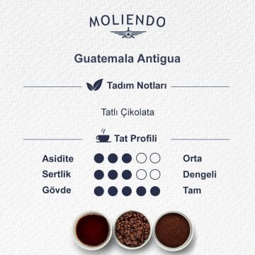Moliendo Guatemala Antigua Yöresel Kahve 1000 gr.